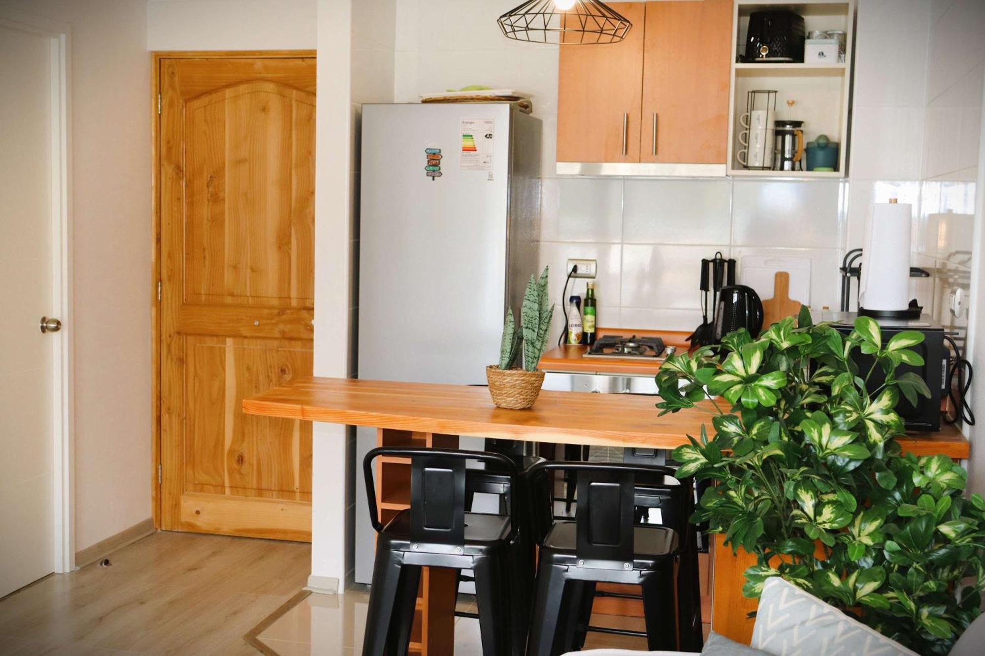 Hom I Amplio Y Comodo Depto 1d1b En Parking Apartamento